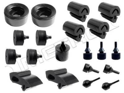 Metro Moulded Parts - Metro Moulded SBK 2325 Snap In Hood Stop Bumper Kit