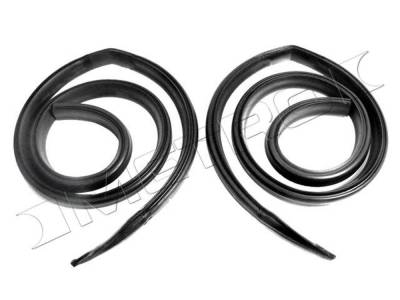 Metro Moulded Parts - Metro Moulded RR 4005-B Hard Top Moulding Roof Rail Seal