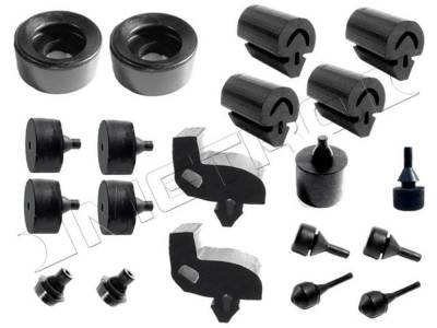 Metro Moulded Parts - Metro Moulded SBK 2328 Snap In Hood Stop Bumper Kit