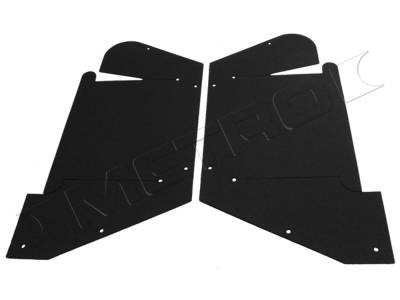 Metro Moulded Parts - Metro Moulded SI 3300-109 Upper Inner A-Arm Splash Shield Frame Flaps