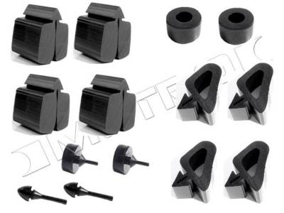 Metro Moulded Parts - Metro Moulded SBK 200 Snap In Hood Stop Bumper Kit