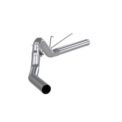 MBRP Exhaust - MBRP S6130SLM T409 4" Filter Back Tour One Side Exhaust for 07-12 RAM 2500/3500