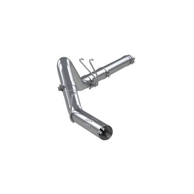 MBRP Exhaust - MBRP S6242SLM T409 4" Filter Back Tour One Side Exhaust 08-10 F250/350/450