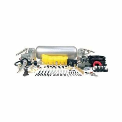 Viair - Viair 10009 X'Treme Duty 2 Gal OBA On-Board 12V 150 PSI Dual Air Compressor Kit