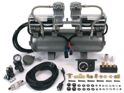 Viair - Viair 30016 2ON2 12V 2 Gallon 150 PSI Bolt On High Speed Platform 33% Duty Cycle