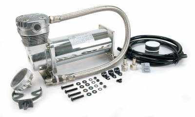 Viair - Viair 48043 CHROME 480C 200 PSI AIR COMPRESSOR for 5 GALLON AIR TANKS