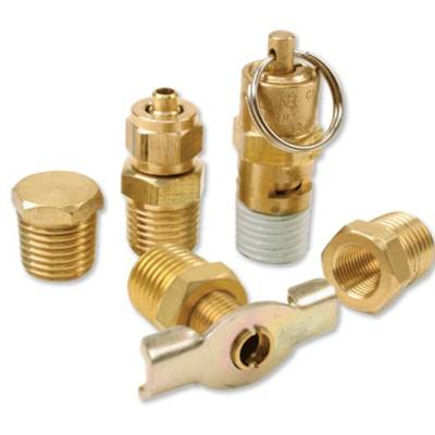 Viair - Viair 90006 Air Locker 5Pc Tank Fittings Kit w/1/4in NPT M To 1/8in BSP F 150PSI