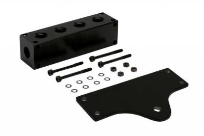 Viair - Viair 92820 6 Port Billet Manifold w/Mounting Bracket 1/4" Npt