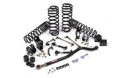 JKS - JKS JSPEC117KNS 2.5" Lift Std Coils Shock Relocation Bracket for 18-26 JL 4DR