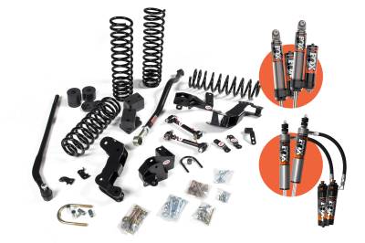 JKS - JKS JSPEC109PES J-Kontrol 3.5" Lift FOX Elite Shocks for 07-18 Wrangler JK 2DR