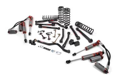 JKS - JKS JSPEC125FRS 2.5" Lift Std Coils 3.0 Factory Race Flex End for 18-26 JL 4DR