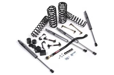 JKS - JKS JSPEC119KFA 3.5" Lift Std Coils FOX 2.0 Adv for 18-26 Jeep Wrangler JL 4DR