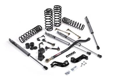 JKS - JKS JSPEC166PS 2.5" Lift FOX 2.5 IFP Perf for 20-26 Jeep Wrangler JL 4DR Diesel