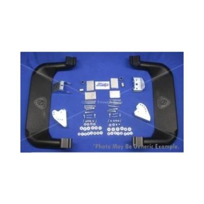 Carr - CARR 126331 Super Hoop XP3 Black Powder Coat Chev DSL Steps Pair