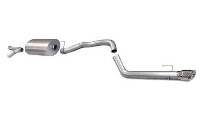 Corsa Performance - Corsa 14573 Single Rear Exit Cat-Back w/4" Tip for 08-17 Toyota Sequoia 5.7L