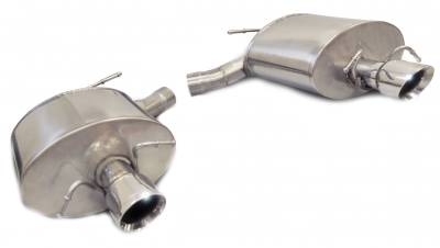 Corsa Performance - Corsa 14948 Dual Rear Axle-Back w/3.5" Tips Cadillac CTS-V Wagon 6.2L