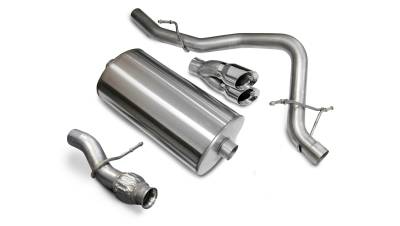 Corsa Performance - Corsa 14912 Single Rear Exit Cat-Back w/4" Tips GMC Yukon/Chevy Tahoe
