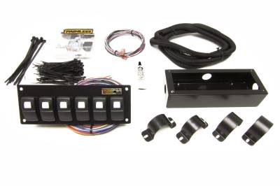 Painless Wiring - Painless Wiring 57105 Trail Rocker 6-Switch Panel