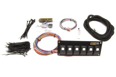 Painless Wiring - Painless Wiring 57104 Trail Rocker 6-Switch Panel