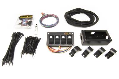 Painless Wiring - Painless Wiring 57108 Trail Rocker 4-Switch Panel