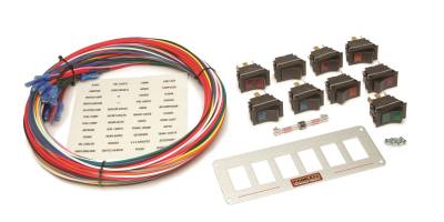Painless Wiring - Painless Wiring 50210 Radio Rocker Switch Panel for 79-86 Mustang