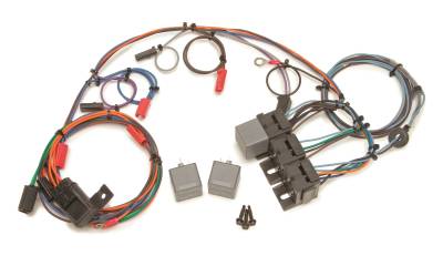 Painless Wiring - Painless Wiring 30818 Headlight Door Harness for 1967 Chevy Camaro