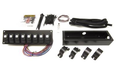 Painless Wiring - Painless Wiring 58102 Track Rocker 8-Switch Panel