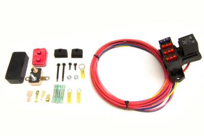 Painless Wiring - Painless Wiring 70213 3-Circuit Weather Resistant Fuse Block