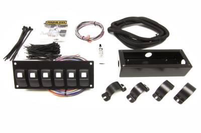 Painless Wiring - Painless Wiring 58105 Track Rocker 6-Switch Panel