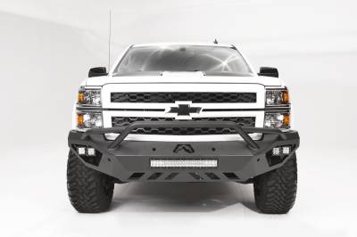 Fab Fours - Fab Fours CS14-D3052-1 Vengeance Front Bumper for 14-15 Silverado 1500