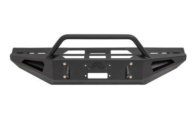 Fab Fours - Fab Fours DR94-RS1562-1 Red Steel Front Bumper for 94-02 RAM 2500/3500