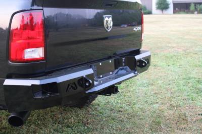 Fab Fours - Fab Fours DR09-W2950-1 Heavy Duty Rear Bumper
