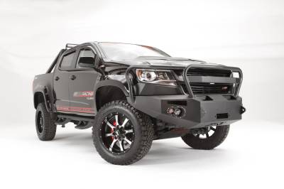 Fab Fours - Fab Fours CC15-H3350-1 Premium Winch Front Bumper for 15-20 Chevy Colorado
