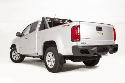 Fab Fours - Fab Fours CC15-E3351-B Vengeance Rear Bumper for 15-23 Canyon/Colorado