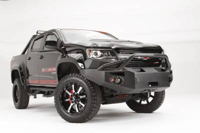 Fab Fours - Fab Fours CC15-H3352-1 Premium Winch Front Bumper for 15-20 Colorado