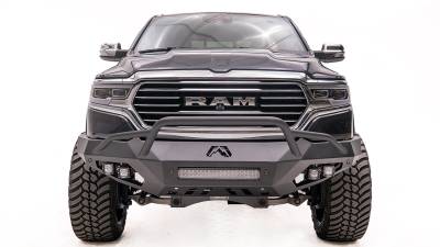 Fab Fours - Fab Fours DR19-D4252-1 Vengeance Front Bumper for 19-24 RAM 1500