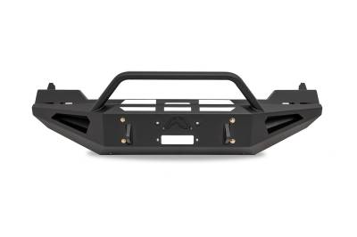 Fab Fours - Fab Fours DR13-RS2462-1 Red Steel Front Bumper for 13-18 1500