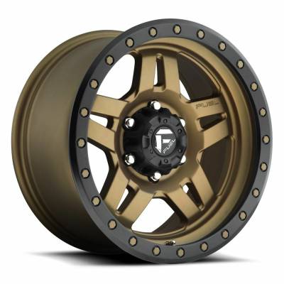Fuel 1PC - Fuel Off Road D583 ANZA 17x8.5 5x5.0 -6mm Matte Bronze/Black D58317857345