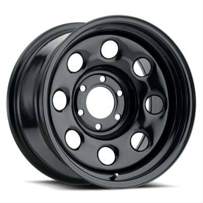 Vision Wheel - Vision Wheel 85H Soft8 16x8 5x5.0 -12mm Gloss Black 85H6873NS