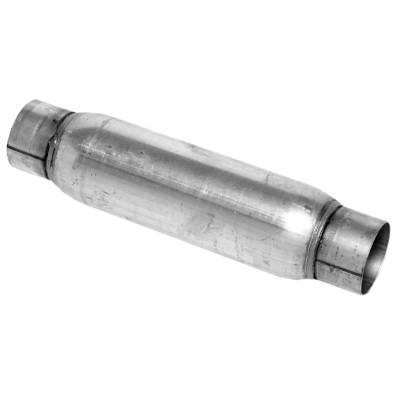 Dynomax - Dynomax 24234 Race Bullet Muffler 2.25" In 2.25" Out Center/Center
