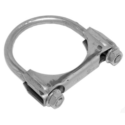Dynomax - Dynomax 32218 Stainless Steel U-Clamp Size 2.5"