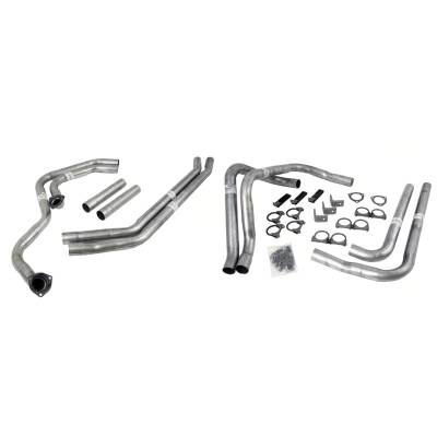 Dynomax - Dynomax 89009 2.25" Header-Back Exhaust System Aluminized Steel