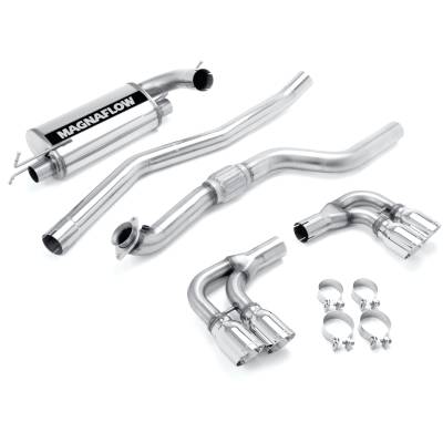 MagnaFlow Exhaust Products - MagnaFlow 16761 Street Series Stainless Cat-Back System for 07-09 Saturn Sky