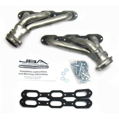 JBA Racing Headers - JBA 1920S 1.5" SS Shorty Headers for 05-10 Magnum/Charger/300/Challenger 3.5L