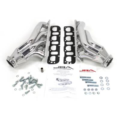 JBA Racing Headers - JBA Headers 1965SJS 1-7/8" SS Shorty Headers Ceramic for 05-14 Dodge 6.1/6.4L