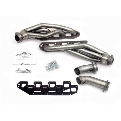 JBA Racing Headers - JBA 1962S 1-5/8" Stainless Shorty Headers Raw for 04-08 Dodge Durango 5.7L Hemi