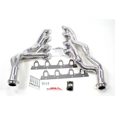 JBA Racing Headers - JBA 6655SJS 1.75" Long Tube SS Headers for 67-70 Mustang 390/427/428 Cobra Jet