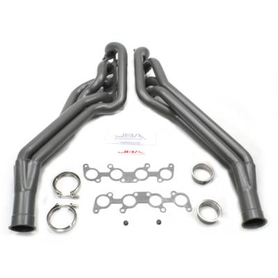 JBA Racing Headers - JBA 6685SJT 1-7/8" Long Tube Titanium Stainless Headers for 11-14 Mustang 5.0L