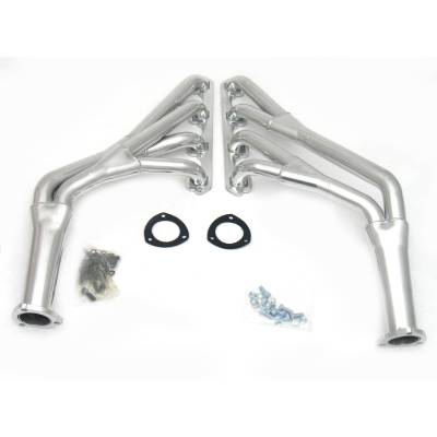 JBA Racing Headers - JBA Headers 6651SJS 1.5" Long Tube SS Headers Ceramic for 65-70 Mustang 289/302