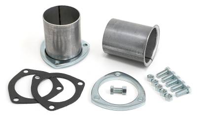 Hedman Hedders - Hedman 21110 Aluminized Header Reducer 3" Gasket-Style for 2.5" Exhaust